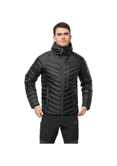 Jack Wolfskin PASSAMANI DOWN HOODY M Antrasit