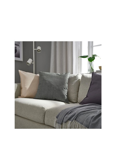 Ikea Profetblomma Kırlent , 50x50 Cm Antrasit