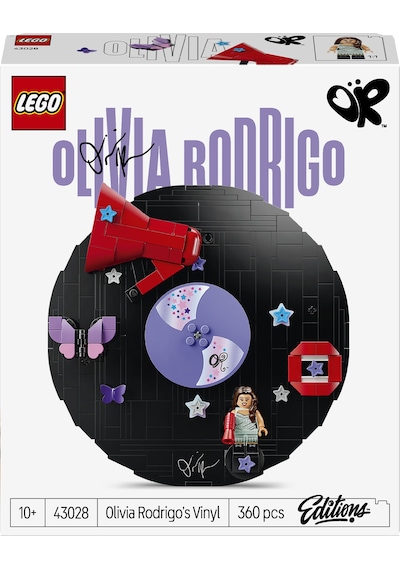 LEGO® Editions Olivia Rodrigo’nun Plağı 43028 - 10 Yaş ve Üzeri Çocuklar için Minifigür İçeren Oyuncak Yapım Seti (360 Parça)