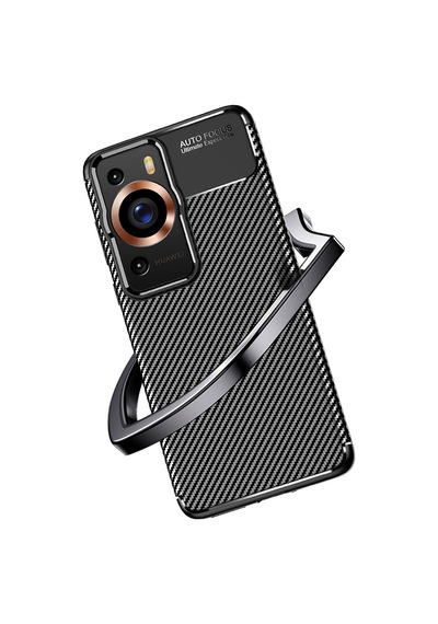 Rba Aksesuar Huawei P60 Pro Kılıf Rba Negro Silikon Kapak - Siyah Siyah