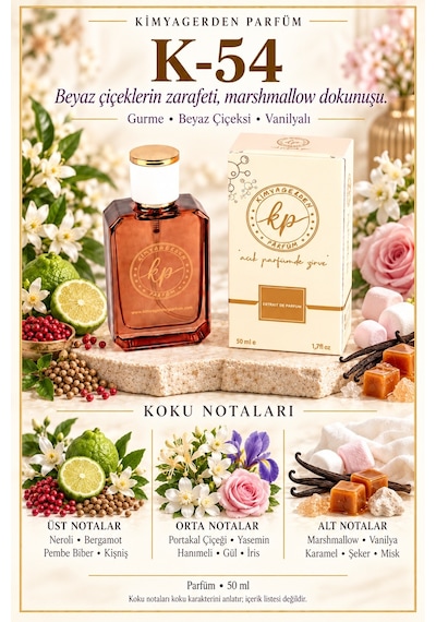 KP K-54 Kadın Parfüm EDP 50 ML