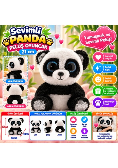 Ty Beanie Boos Bamboo Panda 21 Cm Nhr