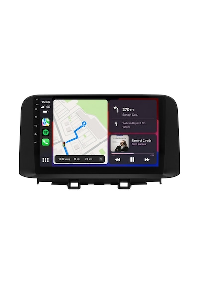 Hyundai Kona 2018-2022 Android Multimedya Carplay Android Auto Navigasyon 10gb Ram 256gb Pro 10"