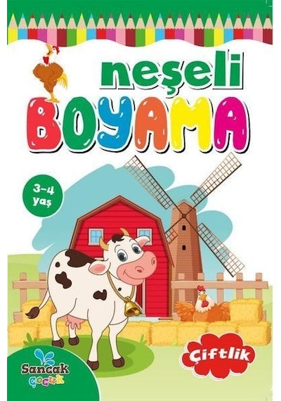 Neşeli Boyama - Çiftlik- Sancak Çocuk