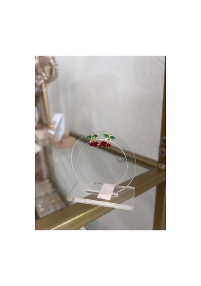 Linalya Jewelry Kiraz Küpe - Model 228 Çok Renkli