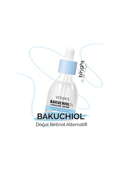 Vitayes Retinol Alternatifi Bakuchiol Serum 30 ML