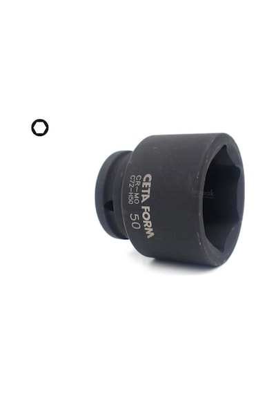 Ceta Form 50 mm 3/4” 6 Köşe Havalı Lokma Anahtar C72-H50
