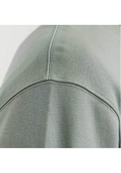 Jack & Jones Jack&jones Star Basic Erkek Yeşil Bisiklet Yaka Sweatshirt Yeşil