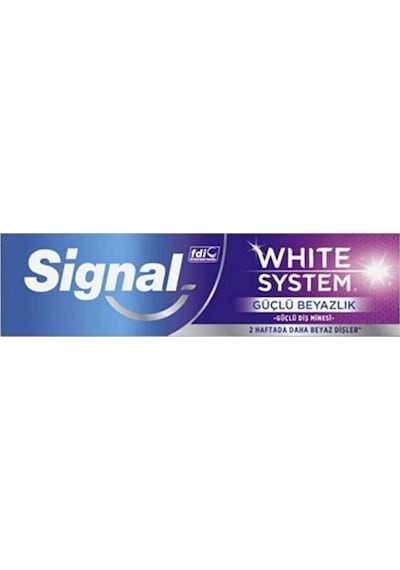 4 Adet Signal Beyaz Sistem Güçlü Diş Minesi Diş Macunu 75 Ml