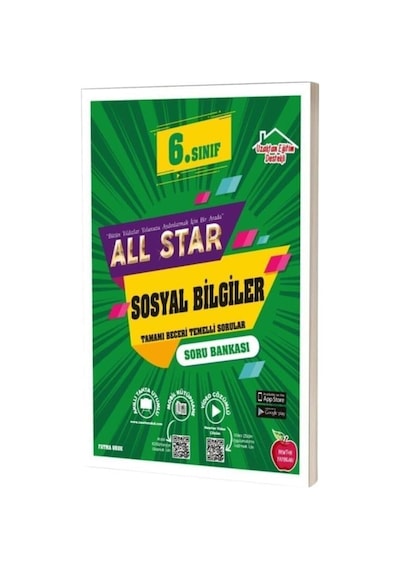 Newton Yayınları 6.Sınıf All Star Sosyal Bilgiler Soru Bankası