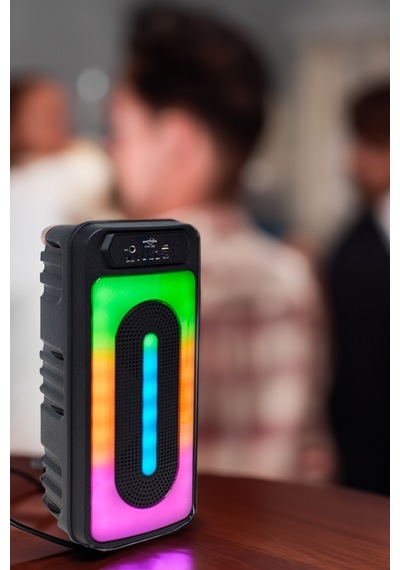 Thentech Güçlü Ses Kalitesi Rgb Işıklı Bluetooth 5.0 Bağlantılı Kaliteli Ses Uzun Süreli Şarj Mükemmel Kalite Siyah