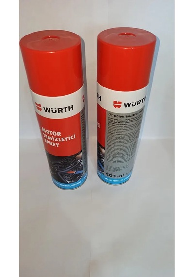 Hızlı Motor Temizleme Spreyi 500ml 2 Li Set 0890230500-würth