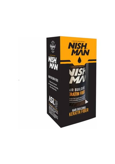 Nish Man Hair Building Medium Brown 21 Gr
