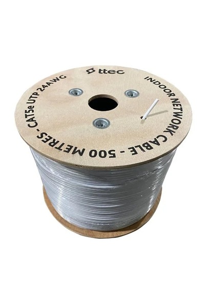 Ttec Kbl-cat5e-24cca/ın500b İç Mekan Kablo 500m Beyaz