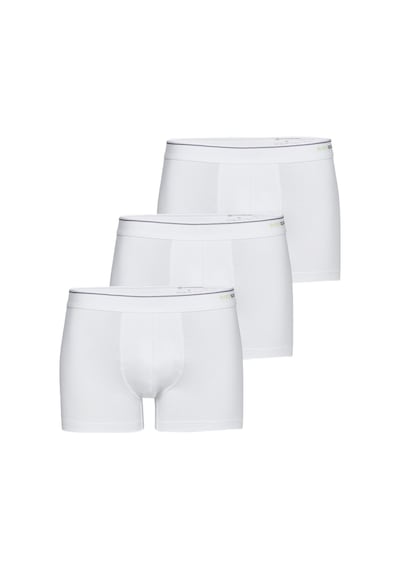 Blackspade Erkek Boxer Shorty 3'lü Paket Tender Cotton 9670 Beyaz