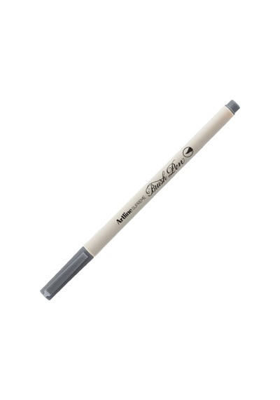 Artline Supreme Brush Uçlu Kalem Gri Epfs-f Çok Renkli