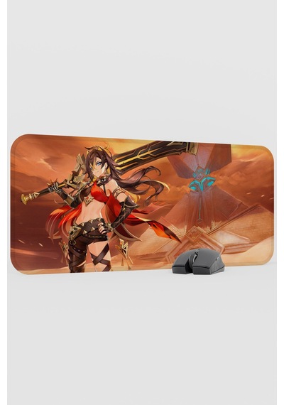 Dehya Genshin Impact Anime Gacha V2 - 70x30 Xl Gaming Mouse Pad Fare Altlığı