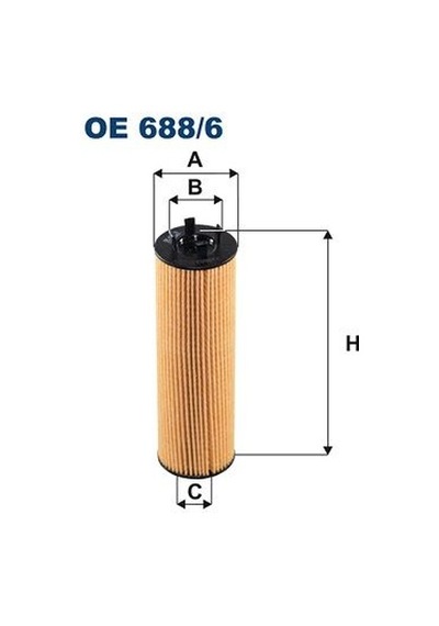 Filtron Oe688/6 Yağ Filtresi
