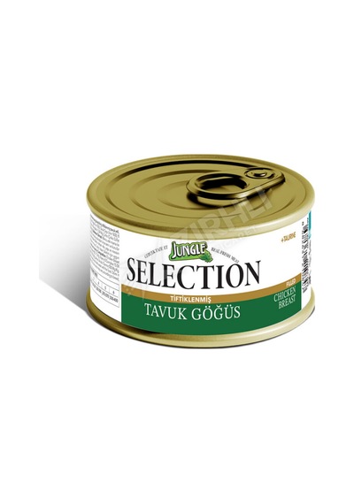 3 Adet Jungle Selection Tavuklu Yaş Kedi Maması 70 Gr