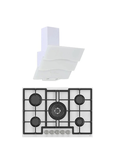 Ferre Mega Plus Serisi ED036 - BSPR600 2'li Cam Ankastre Set