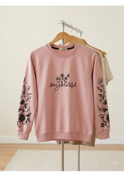 Papatyatrend Kız Çocuk Sweat Gülkurusu