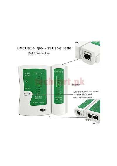 İnternet Kablo Test Cihazı Cat6 Kablo Tester Cat5 Kablo Test Cihacı Rj11 Tester