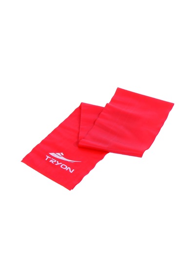 Tryon Pilates Bant Yumuşak Kırmızı 120x15x0.35cm Kırmızı
