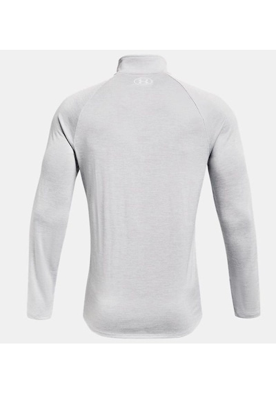 Under Armour Ua Tech 2.0 1/2 Zip Erkek Uzun Kollu T-shirt 1328495-014 Gri