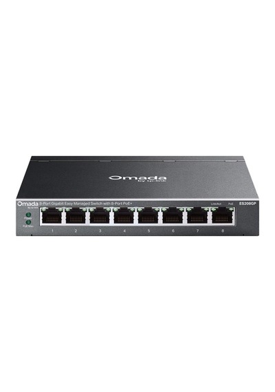 Tp-link Omada Es208gp 8 Port Gigabit Poe+ Switch