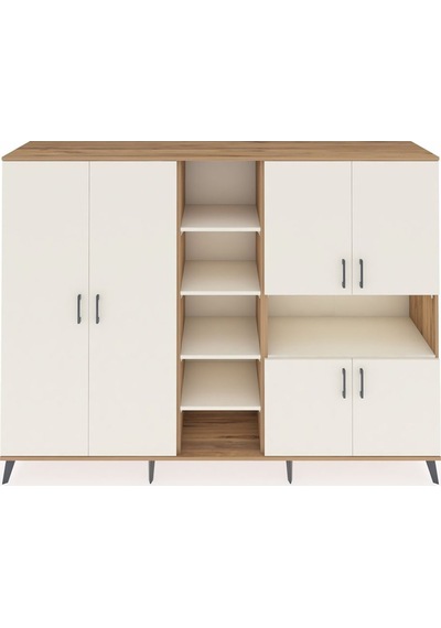 Hyperion Dolap 13 Raflı 6 Kapaklı 220x44x163 Çam-aytaşı Aytası - Atlas Çam Hyperion Dolap 13 Raflı 6 Kapaklı 220x44x163 Çam-aytaşı Aytası - Atlas Çam