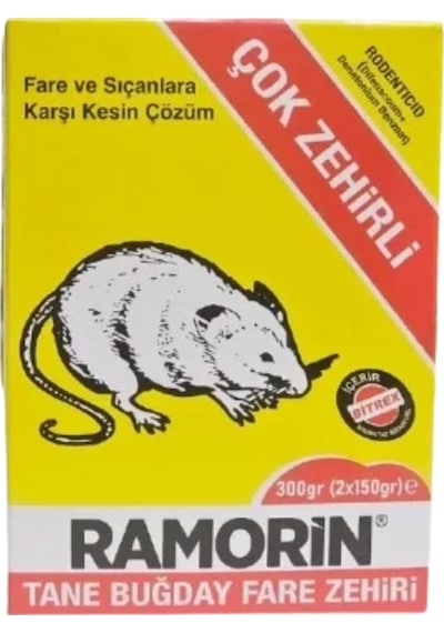Ramorin Tane Buğday Fare Zehiri 300 Gr