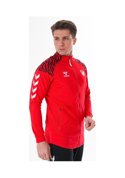 Hummel Tff Hakem Ders Ve Kamp Eşofman Üstü Kırmızı Kırmızı