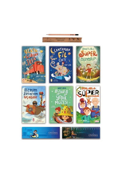 Timaş Çocuk Dualarla - İbadetlerle Süper Oluyorum - Çantamdan Fil Çıktı - Ayvayı Yedik Müzesi Set 6 Kitap