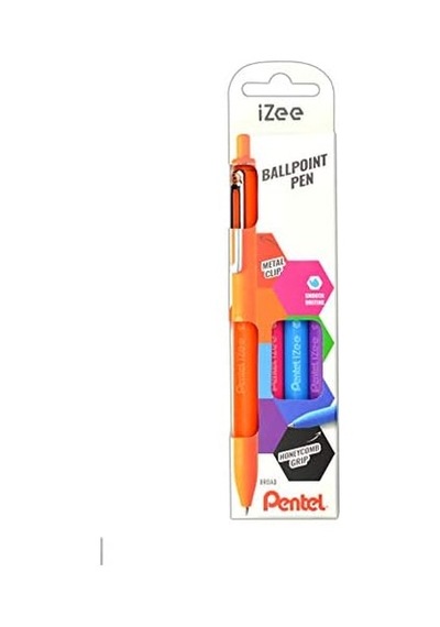 1.0 Mm Yağ Bazlı Mekanizmalı Roller Kalem - İzee - 4'lü Blister F-p-s-v