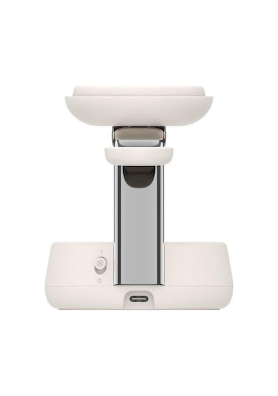 Belkin Wız040kqsd Boostcharge Pro 3-in-1 Qi2 Magsafe Uyumlu 25w Manyetik Şarj Standı Bej