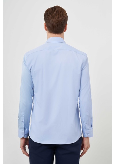 Morven Erkek A. Mavi Pamuk Düz Desen İtalyan Yaka Slim Fit Gömlek 24mc004091311 A. Mavi Morven Erkek A. Mavi Pamuk Düz Desen İtalyan Yaka Slim Fit Gömlek 24mc004091311 A. Mavi