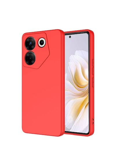 Zore Tecno Camon 20 Pro 5g Kılıf Ogaa Mara Lansman Kapak - Kırmızı