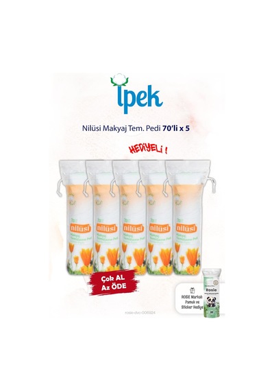 Nilüsi 70'li X 5 Makyaj Tem. Pamuğu Ve Rosie