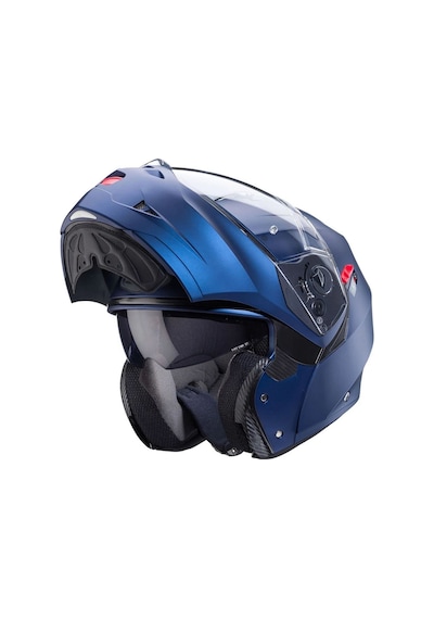 Duke X Tour Çene Açılır Motosiklet Kaskı Matt Blue Yamaha Mavisi Yeni Versiyon Çok Renkli