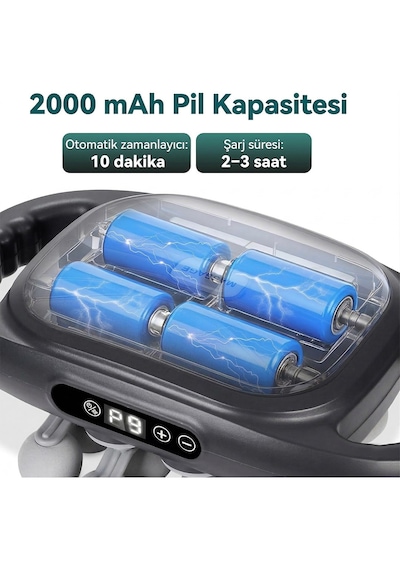 Powermaster Pm-29677 16 Başlıklı Ultra Geniş Alanlı Selülit Ve Derin Doku Masaj Aleti