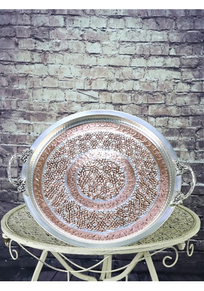 Miray Bakır Tepsi 36 CM