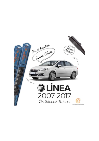 Fiat Linea Ön Silecek Takımı (2007-2017) RBW Hibrit