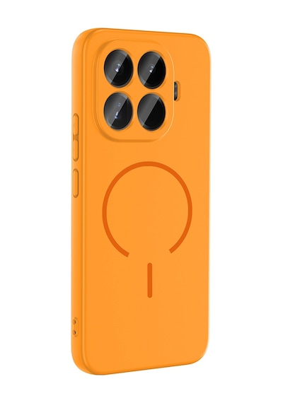 Xiaomi 15t Pro Kılıf M-safe Şarj Özellikli Mkst Meta Kapak - Titanyum-gri Gri