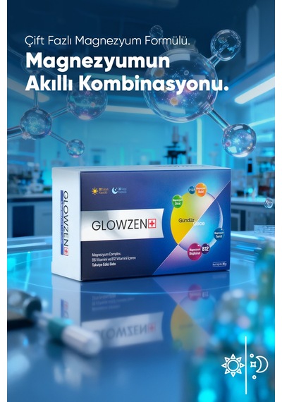 Glowzen+ Magnezyum Complex 60 Kapsül