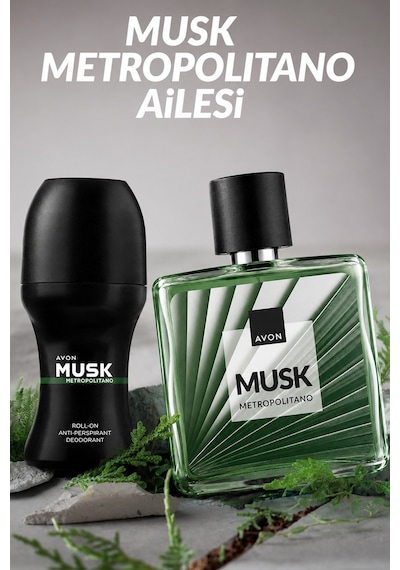 Avon Musk Metropolitano Erkek Parfüm EDT 75 ML