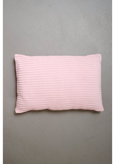Peraluna Free Pıllow %100 Organik Pamuk Triko Yastık Kılıfı 60x40 Cm Toz Pembe - Toz Pembe