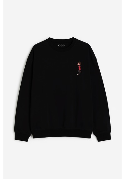 Ogc Marco & Star Kombin Sweatshirt Siyah