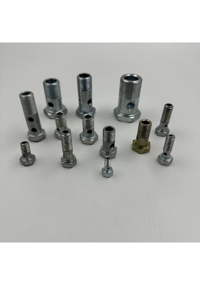Delikli Mazot Civatası Orta M6x1