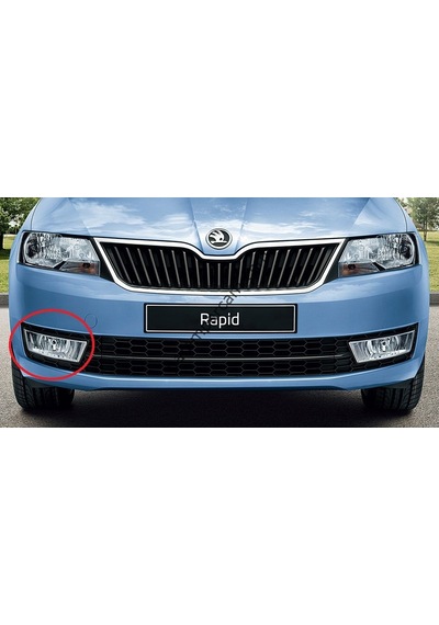 Skoda Rapid Sis Farı Rapid Sis Lambası Ampullü Ve Duylu Sol Şoför Tarafı