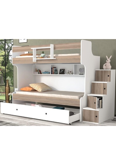 Napoli Yavrulu Seyyar Merdivenli Ranza Cordoba M2 90 X 190 Cm
